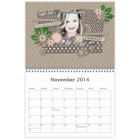 Saharas Calender By Kaye Nov 2014