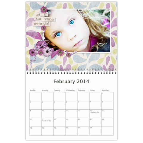 Saharas Calender By Kaye Feb 2014