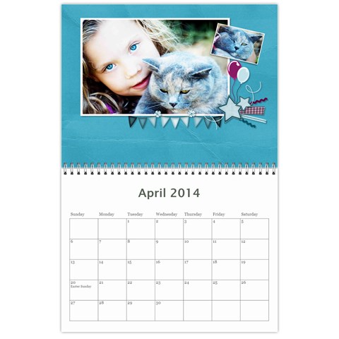 Saharas Calender By Kaye Apr 2014