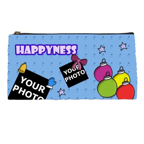 Christmas Pencil Case By Matematicaula Front