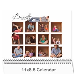 Berrett Calendar 2013 - Wall Calendar 11  x 8.5  (12-Months)