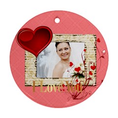 love - Ornament (Round)