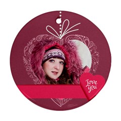 love - Ornament (Round)