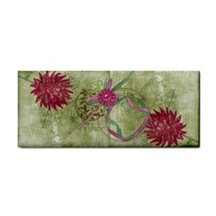 Dahlia In Plum Color Hand Towel