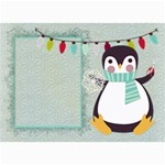 Penguin Christmas card 7x5 - 5  x 7  Photo Cards