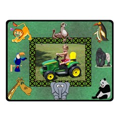 Kid s Zoo small blanket - Fleece Blanket (Small)