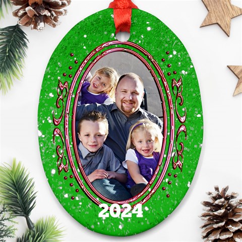 Striped Ornament 2 By Emily Front