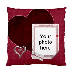 You and Me Cushion Case (2 Sides) - Standard Cushion Case (Two Sides)