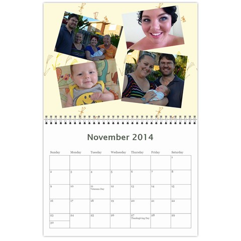 Nan Calendar 2013 By Christine Nov 2014