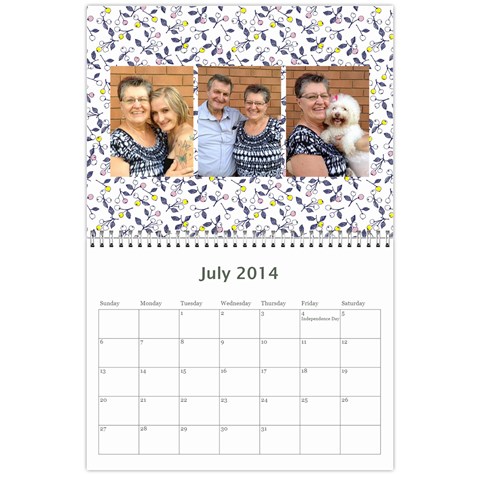 Nan Calendar 2013 By Christine Jul 2014
