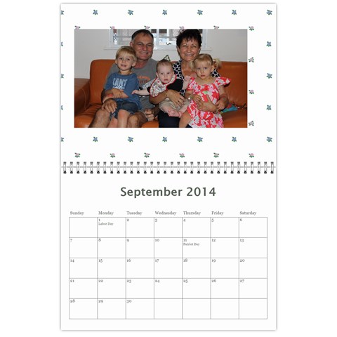 Nan Calendar 2013 By Christine Sep 2014