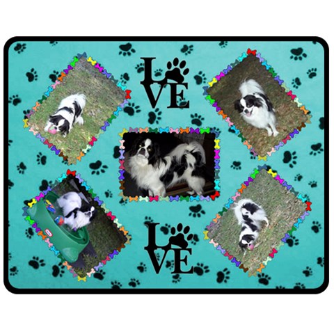 Dog Lover s Blanket #3 By Joy Johns 60 x50  Blanket Front