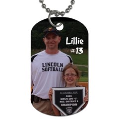 lillie - Dog Tag (Two Sides)