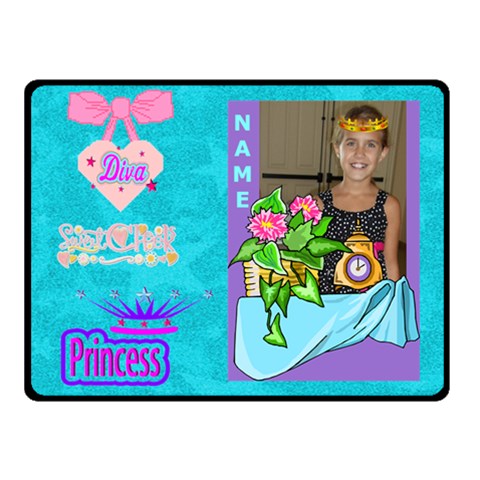 Princess Small Blanket #3 By Joy Johns 50 x40  Blanket Front
