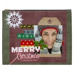 merry christmas - Cosmetic Bag (XXXL)