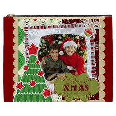 merry christmas - Cosmetic Bag (XXXL)