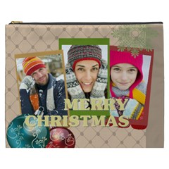 merry christmas - Cosmetic Bag (XXXL)