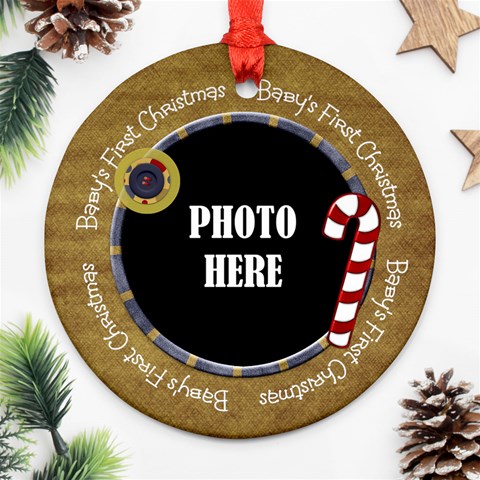 Baby s First Year Ornament By Lisa Minor Front