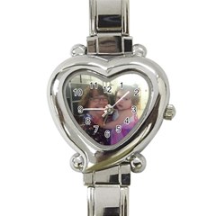 watch for mom  - Heart Italian Charm Watch