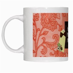Floral Mug - White Mug