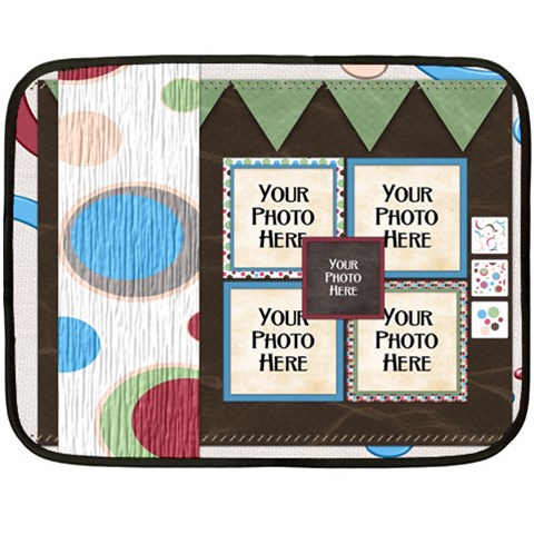 Bloop Bleep Blanket By Lisa Minor 35 x27  Blanket