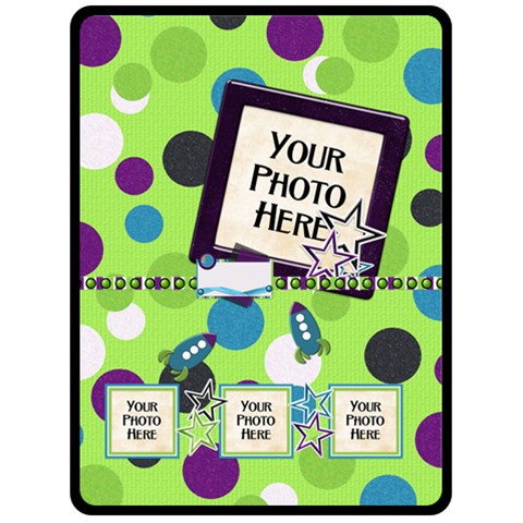 Rocket Blanket By Lisa Minor 80 x60  Blanket Front