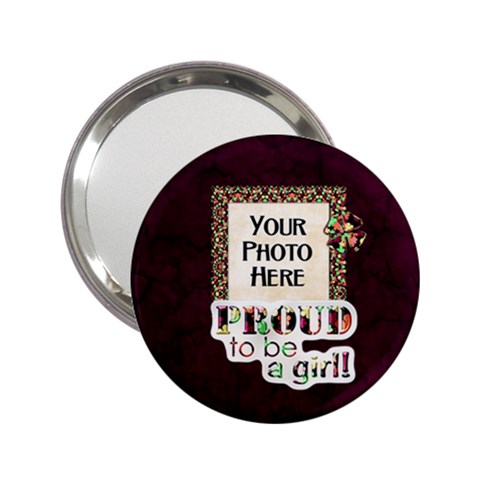 Proud To Be A Girl Mirror By Lisa Minor Front