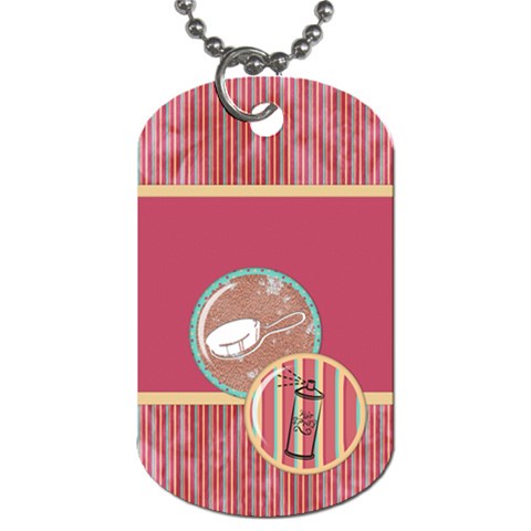 Sleepover Dog Tag By Lisa Minor Back