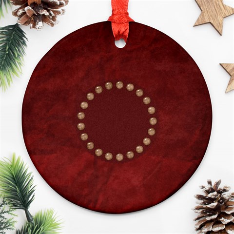 Gingerbread Ornament By Lisa Minor Back