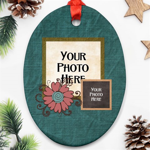 Flower Ornament By Lisa Minor Front