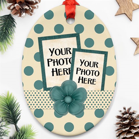 Flower Ornament By Lisa Minor Front