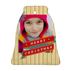 merry christmas - Bell Ornament (Two Sides)