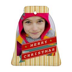 merry christmas - Bell Ornament (Two Sides)