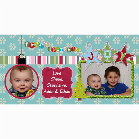 Christmas Card 2013 By Steph 8 x4  Photo Card - 8