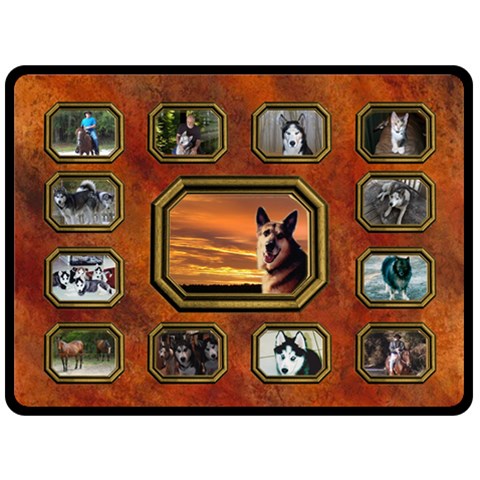 Multi 80 x60  Blanket Front