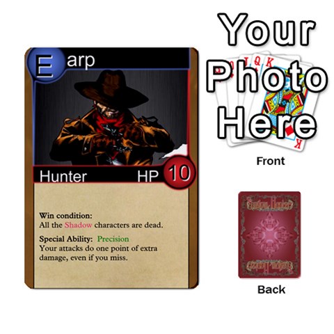 Shadow Hunters Homebrew Characters By Matt Stone Front - Diamond4