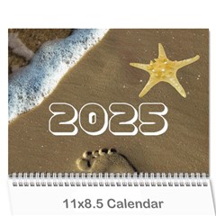 2025 Ocean theme Calendar - Wall Calendar 11  x 8.5  (12-Months)