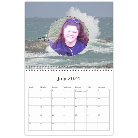 2024 Ocean Theme Calendar By Kim Blair Jul 2024