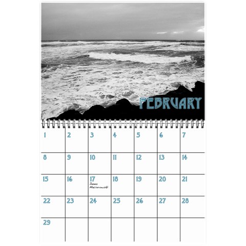 Birthday Calendar3 By Sierra Nitz Feb 2013
