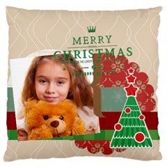 merry christmas - Large Cushion Case (Two Sides)