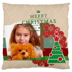 merry christmas - Large Cushion Case (One Side)