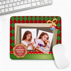 christmas - Large Mousepad