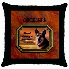 multipurpose throw cushion case, black - Throw Pillow Case (Black)