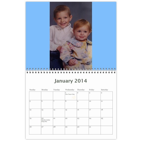 Laylas Calendar By Katy Jan 2014