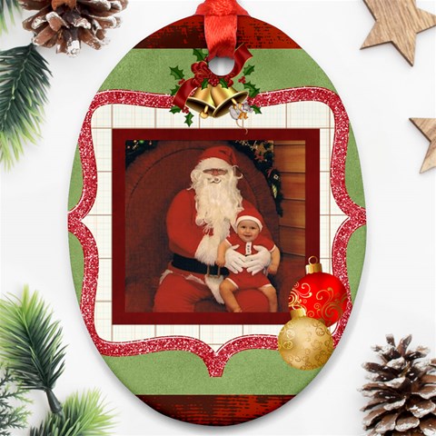 Christmas Ornament By Rose Huggett Back