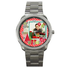 merry christmas - Sport Metal Watch