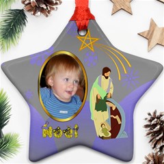 nativity star ornament - Ornament (Star)