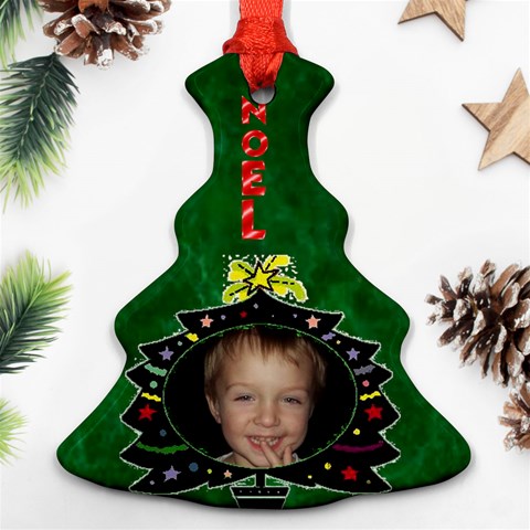 Tree Ornament, Two Sides By Joy Johns Front