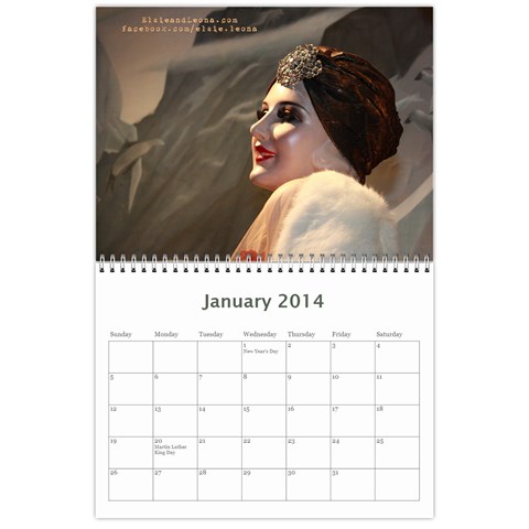 Elsieandleona Com Calendar By Kim Stokes Jan 2014