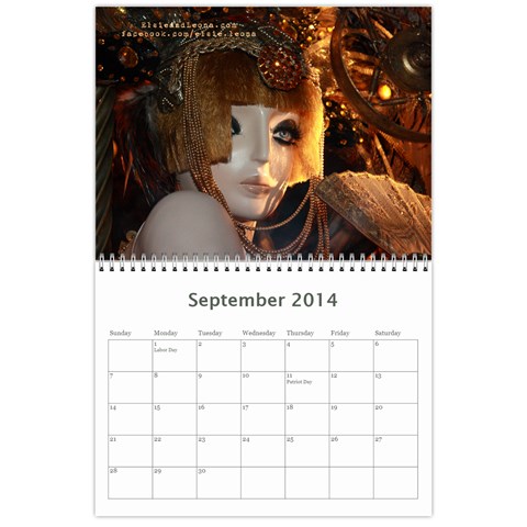Elsieandleona Com Calendar By Kim Stokes Sep 2014